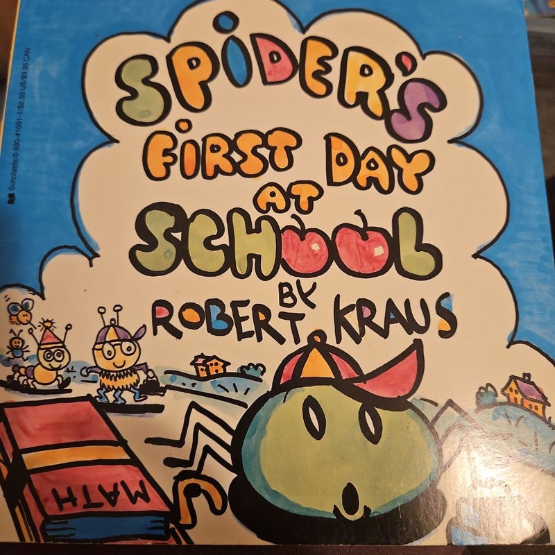 Spider's first day of school