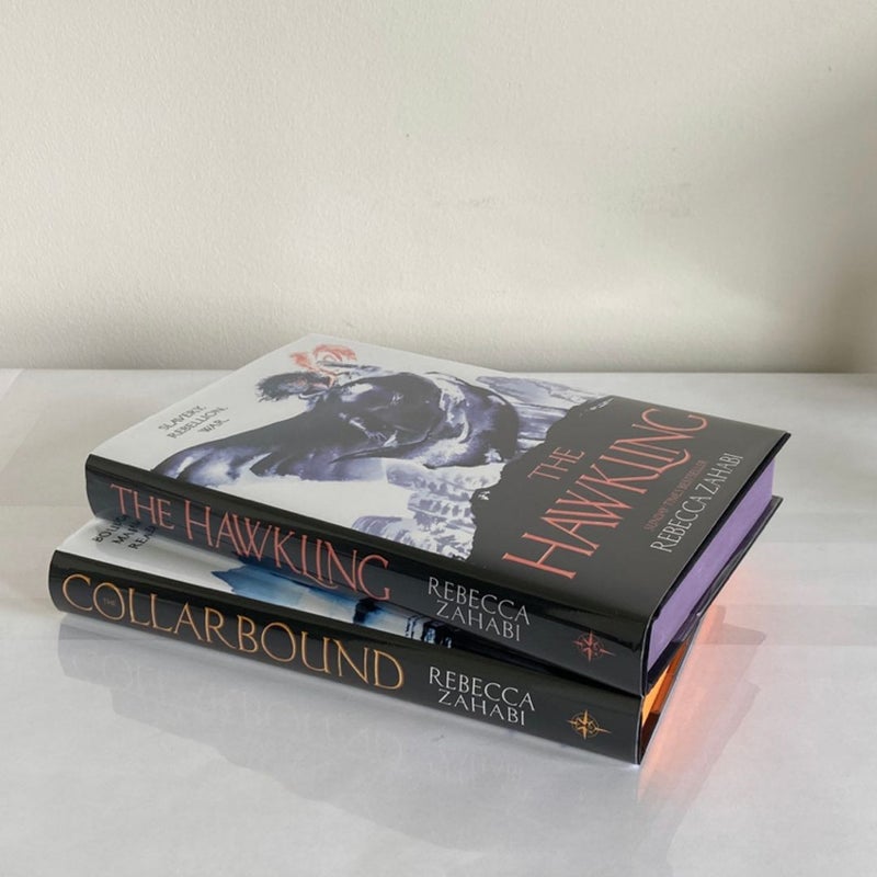 The Collarbound & The Hawkling Goldsboro Exclusive Limited Signed & Numbered First Editions