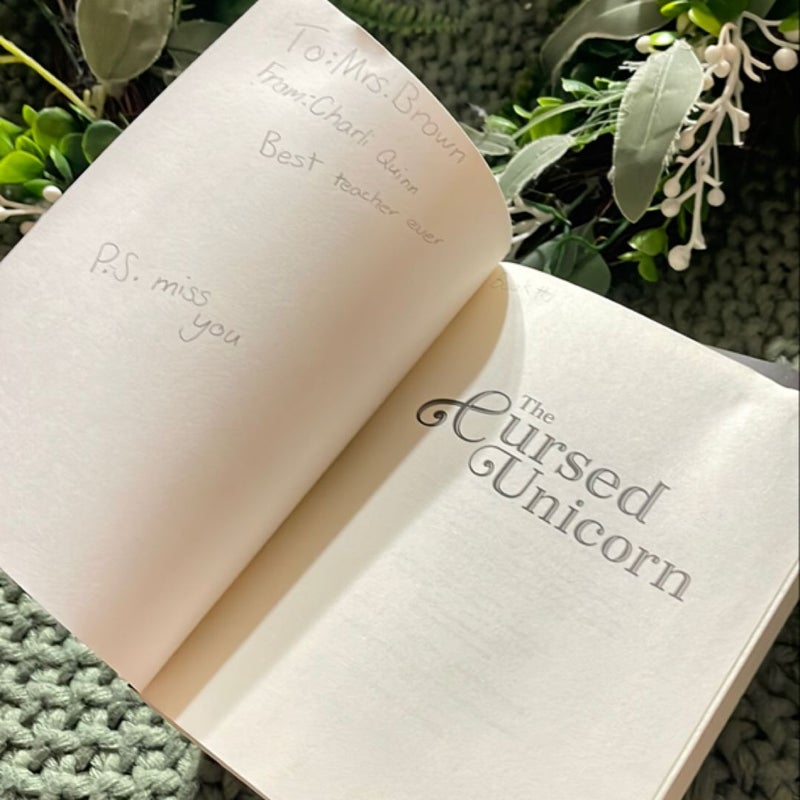 The Cursed Unicorn (SET OF 2 BOOKS 🦄)