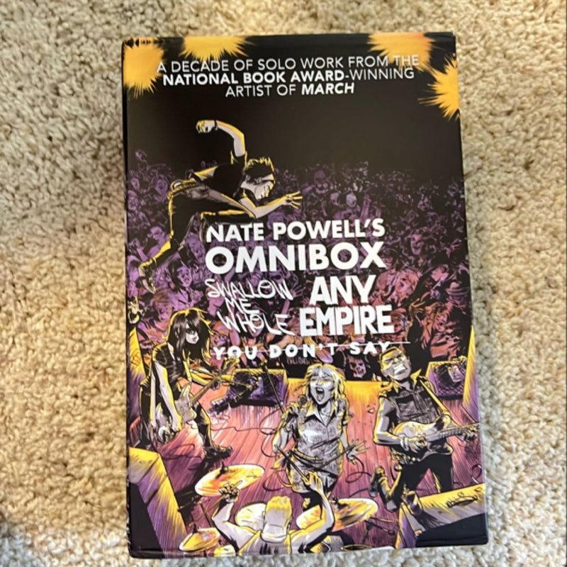 Nate Powell's Omnibox: Featuring Swallow Me Whole, Any Empire, and You Don't Say