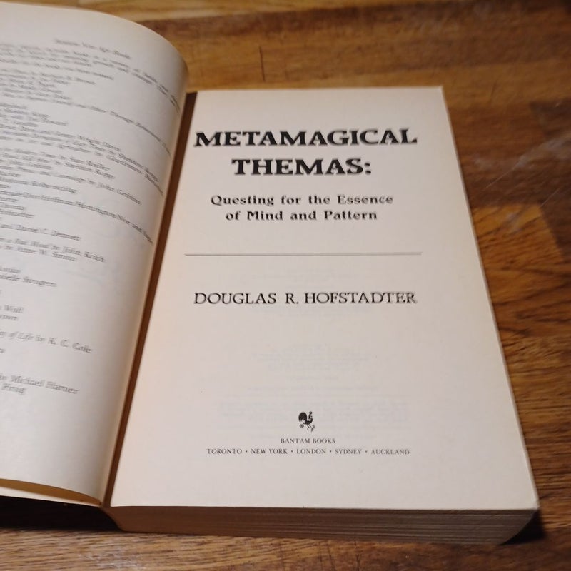 Metamagical Themas