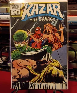 KA-ZAR The Savage #21 1982