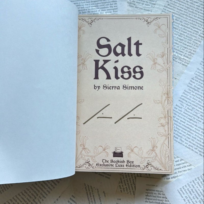 Salt Kiss -Bookish Box edition 