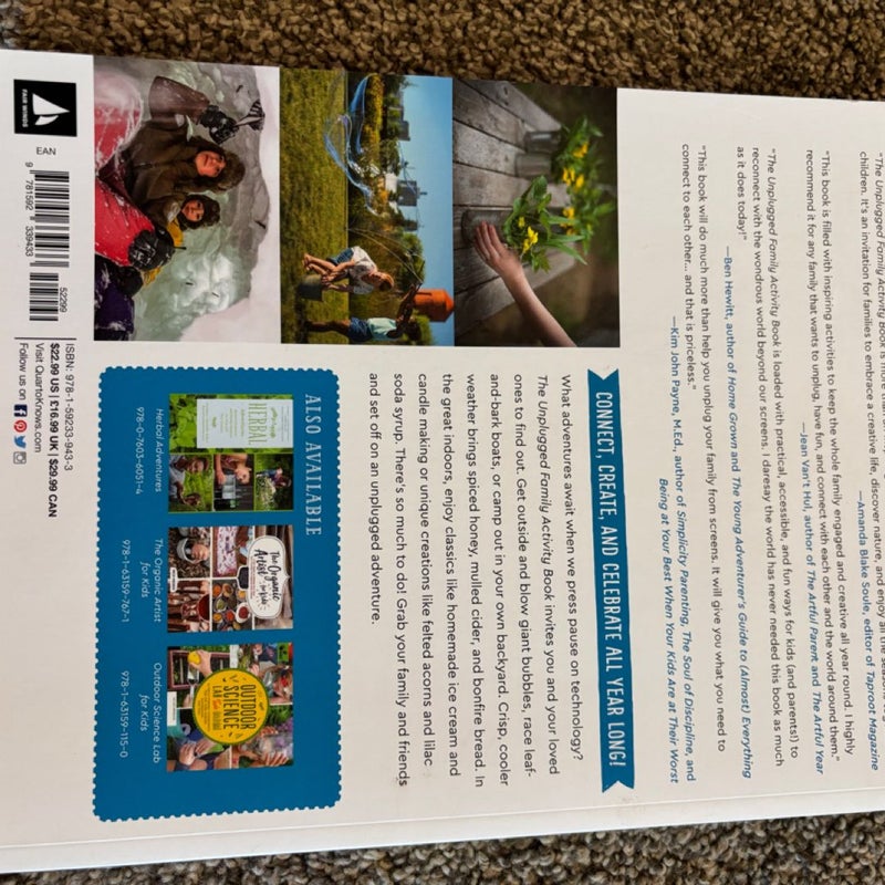 The Unplugged Family Activity Book