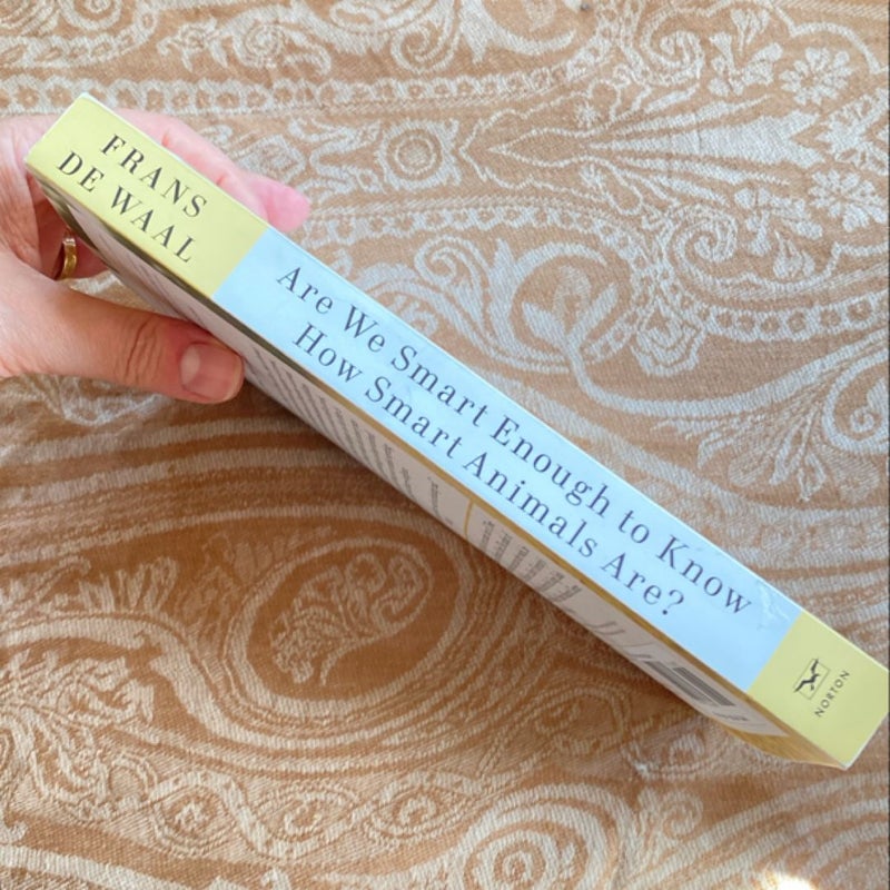 Are We Smart Enough to Know How Smart Animals Are?