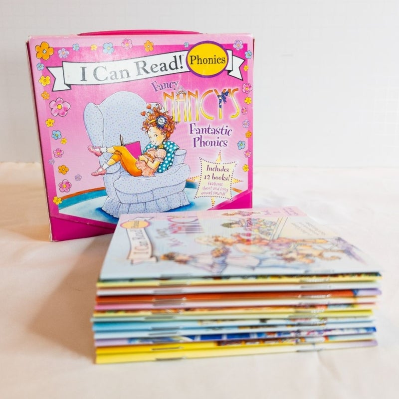 Fancy Nancy Phonics Books Fun Set I Can Read Early Readers Lot 12