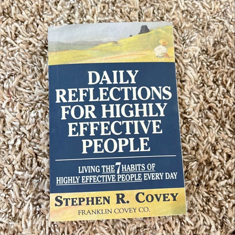 Daily Reflections for Highly Effective People