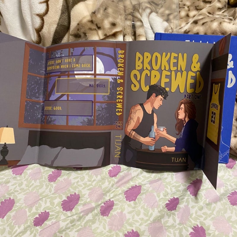 Baddies Book Box Broken and Screwed by Tijan