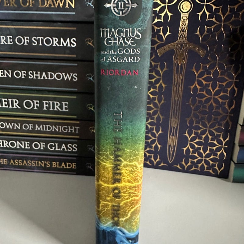 Magnus Chase and the Gods of Asgard barns and noble exclusive 