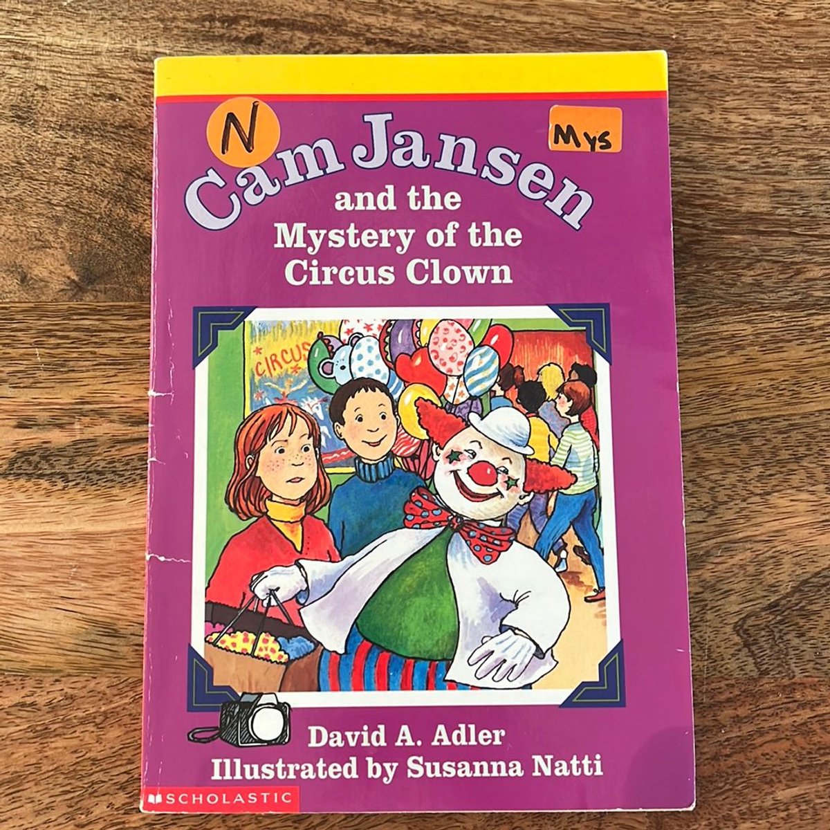The Mystery of the Circus Clown by David A. Adler