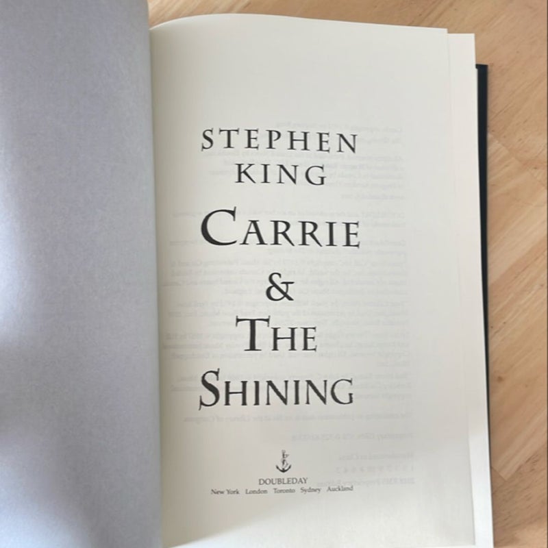 The Shining & Carrie