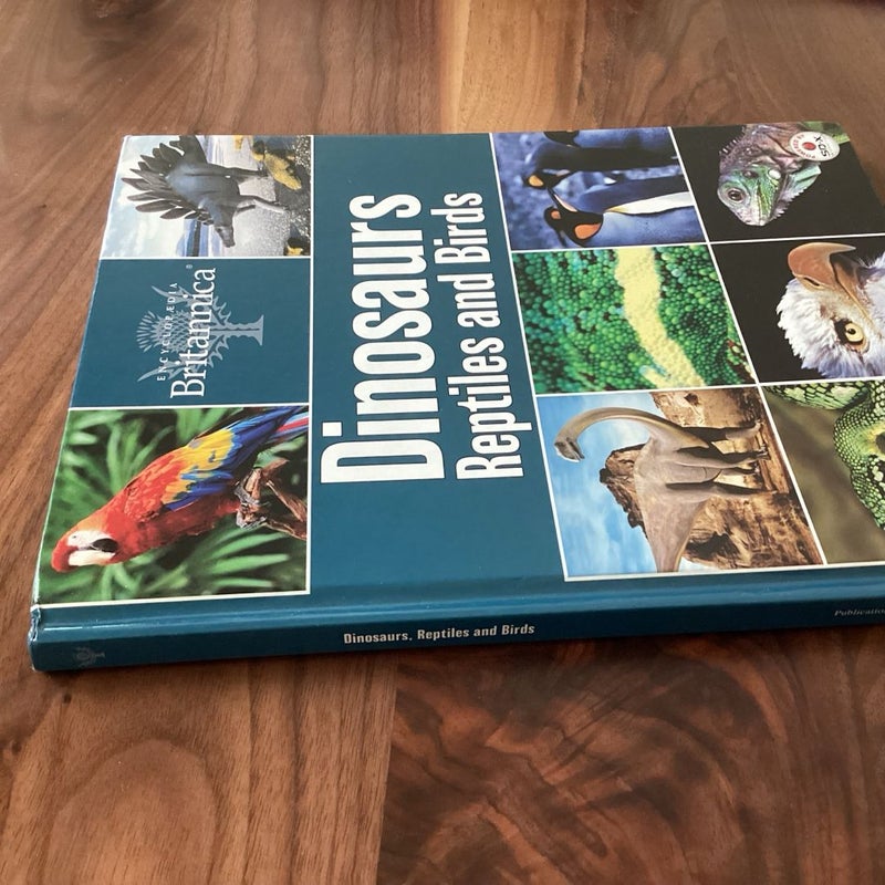 Encyclopaedia Britannica Interactive Science Book: Dinosaurs, Reptiles, and Birds