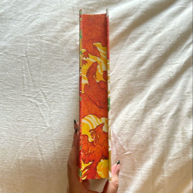 The Phoenix Keeper Illumicrate edition 