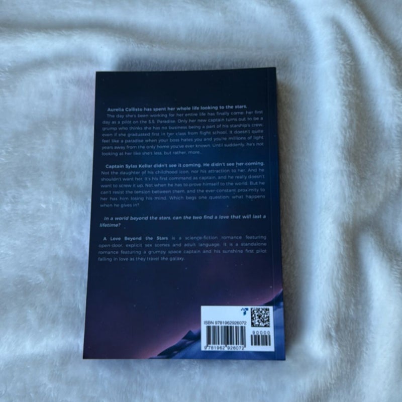 A Love Beyond the Stars - Signed with sprayed edges 