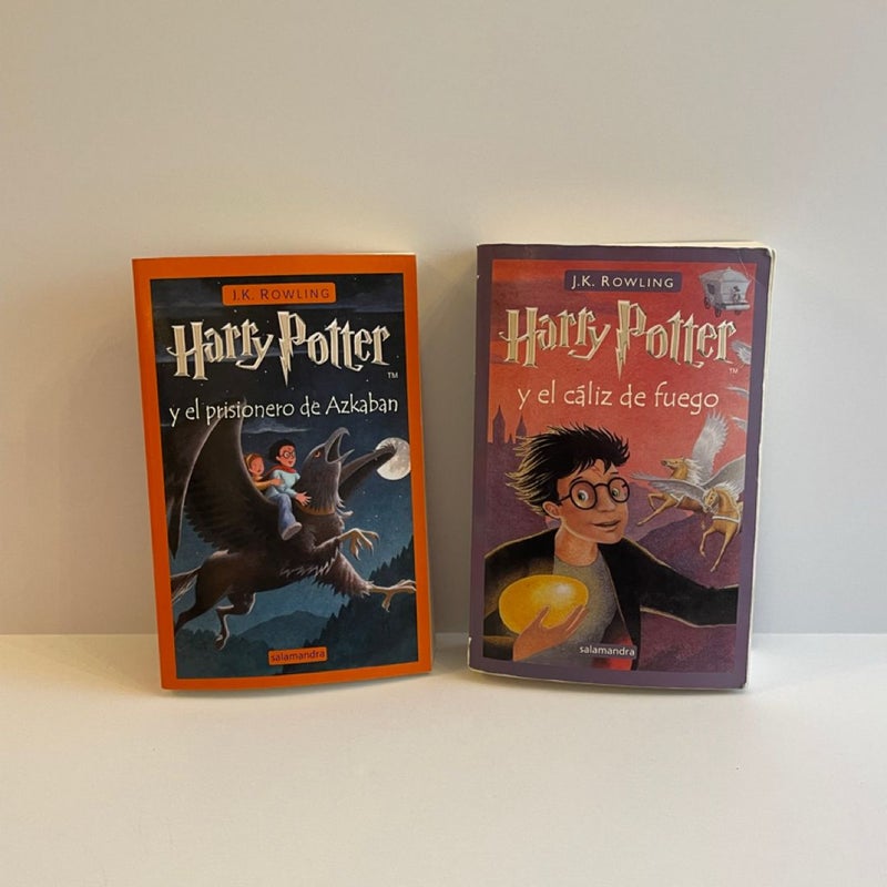 Spanish Language Harry Potter Book Bundle