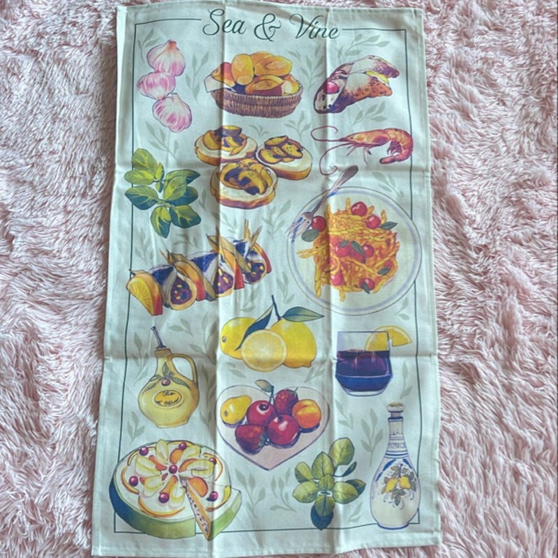 *Fairyloot* Sea & Vine Kitchen Towel