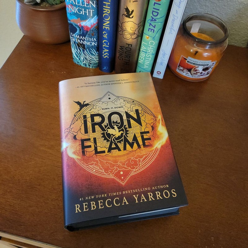 Iron Flame (first edition)