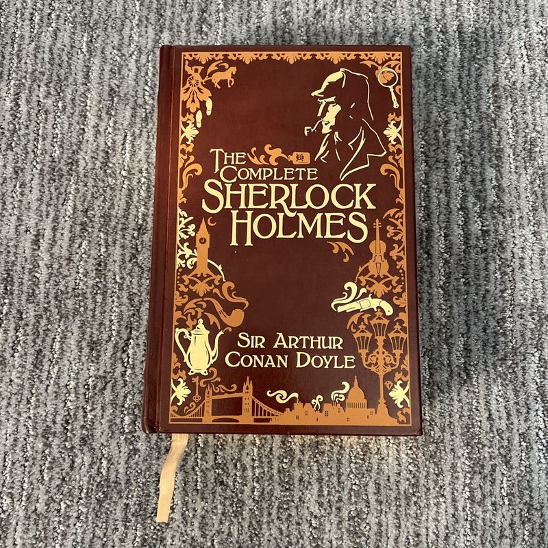 Leatherbound The Complete Sherlock Holmes collection 