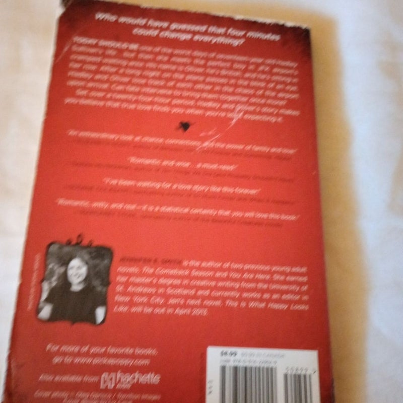 The Statistical Probability of Love At First Sight Paperback Signed 