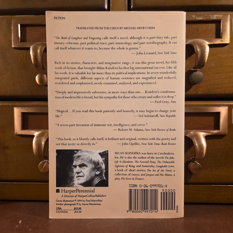 The Book of Laughter and Forgetting