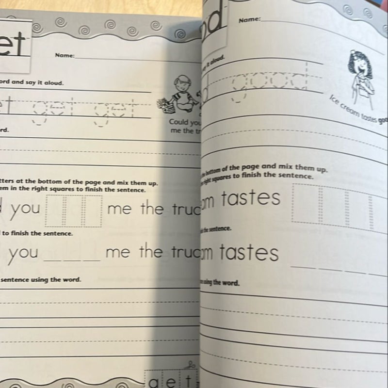 100 Write-And-Learn Sight Word Practice Pages