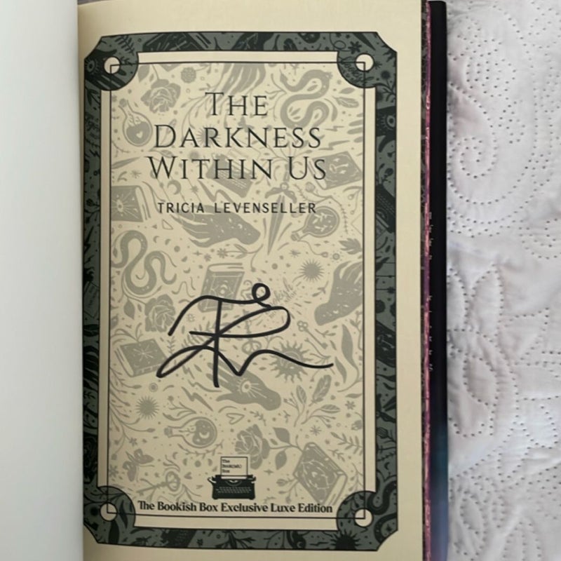 The Darkness Within Us *signed Bookish Box*