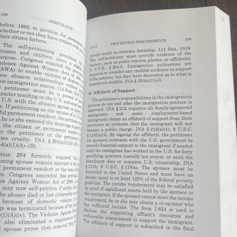 Immigration Law and Procedure in a Nutshell