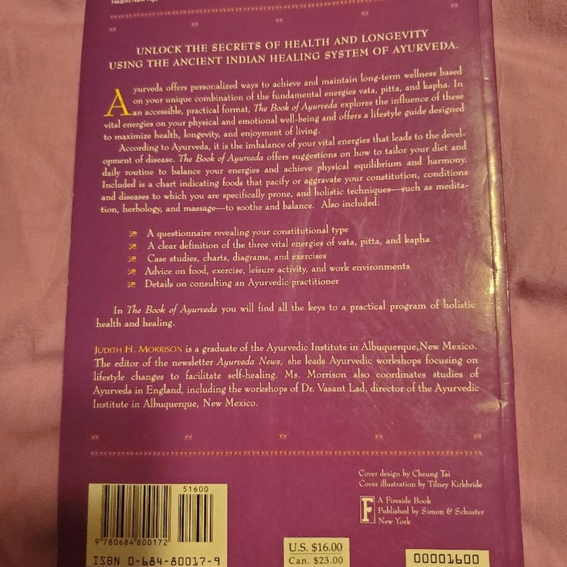 The Book of Ayurveda
