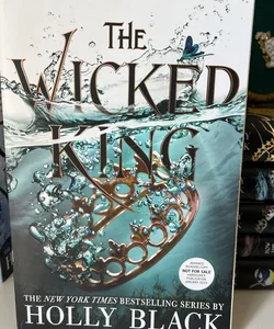 SIGNED The Wicked King ARC