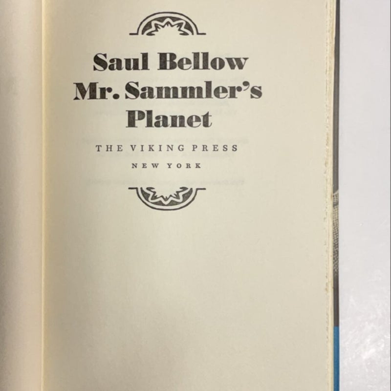 Mr. Sammler's Planet