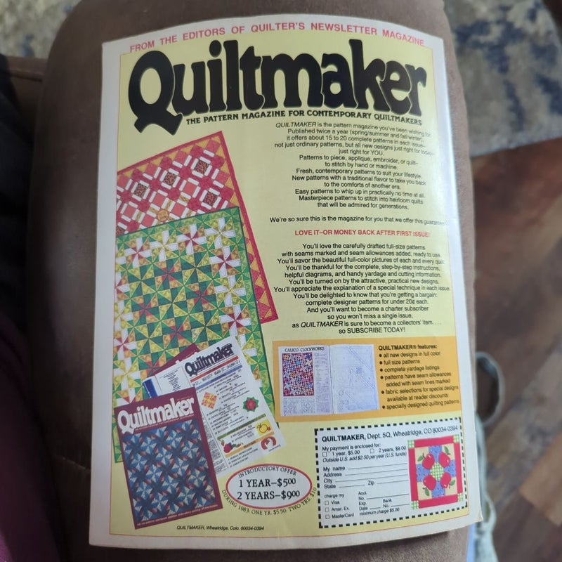 Quilter's Newsletter Magazine 