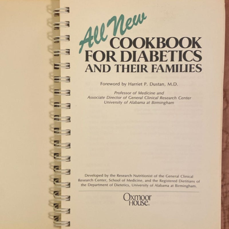 All-New Cookbook for Diabetics and Their Families