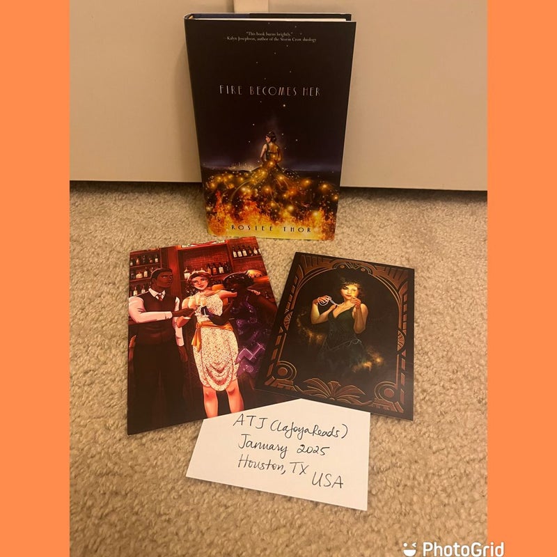 Fire Becomes Her (Rainbow Crate Feb 2022 Queerplatonic Relationships box)