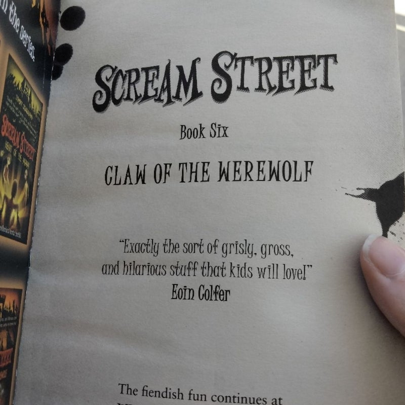 Scream Street: Claw of the Werewolf