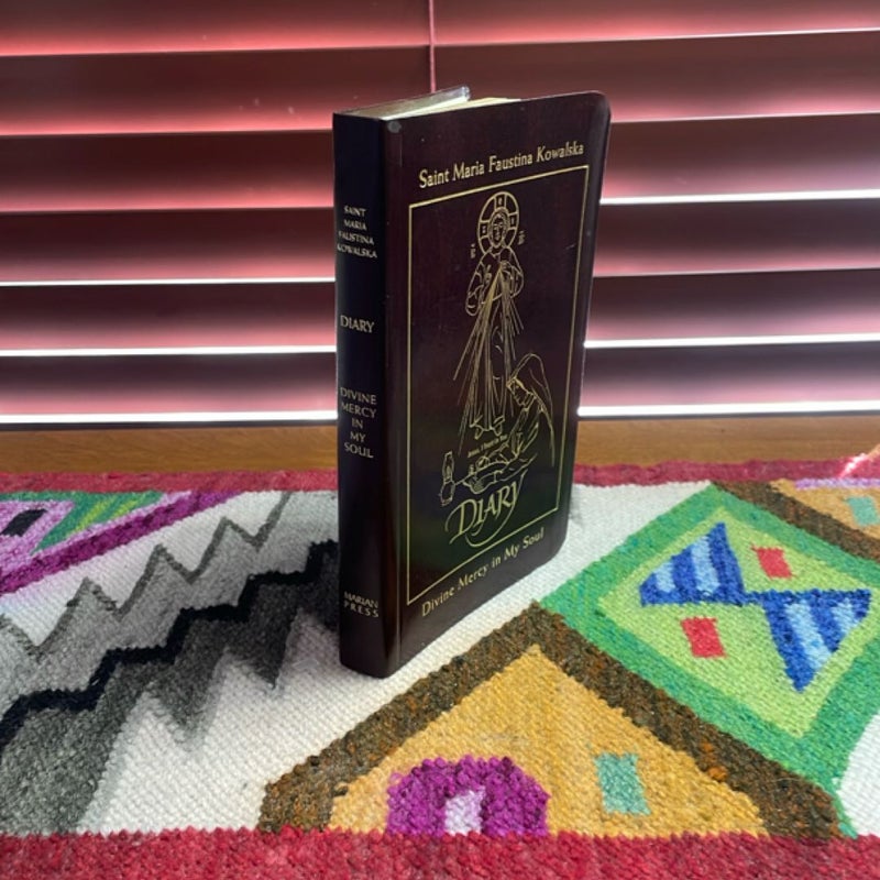 Diary of Saint Maria Faustina Kowalska: Divine Mercy in My Soul (in Burgundy Leather)