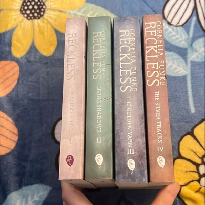 Reckless Series: The Petrified Flesh; Living Shadows; The Golden Yarn; The Silver Tracks