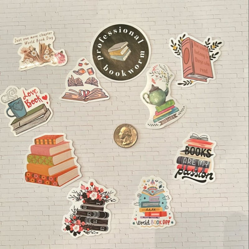 Bookish Stickers