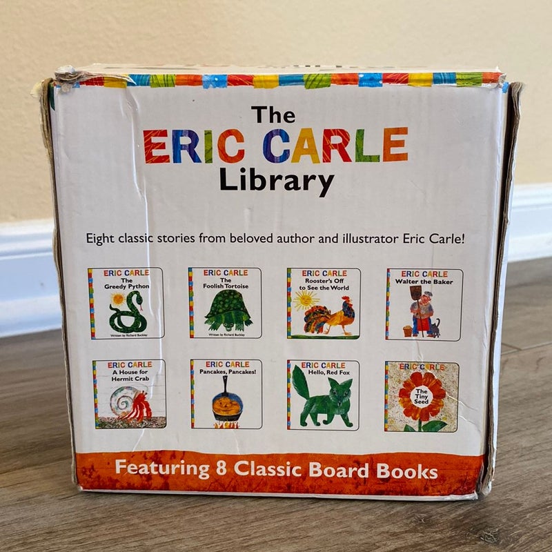 The Eric Carle Library: Featuring 8 Classic Board Books