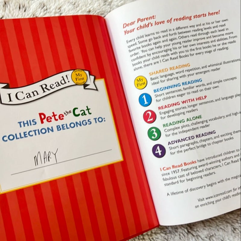 Pete the Cat 3 Treasured Storybooks