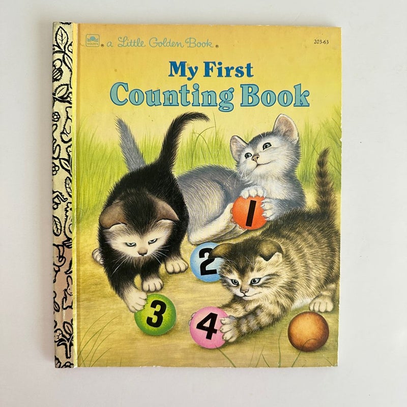 My First Counting Book, Little Golden Book