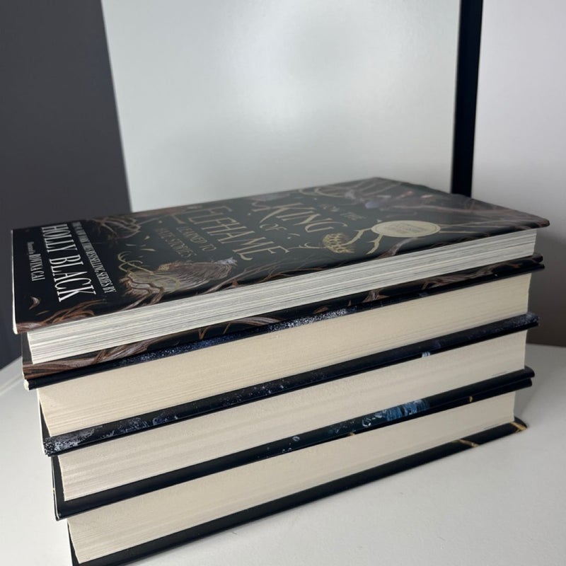 The Cruel Prince B&N Edition Signed (Complete Series)
