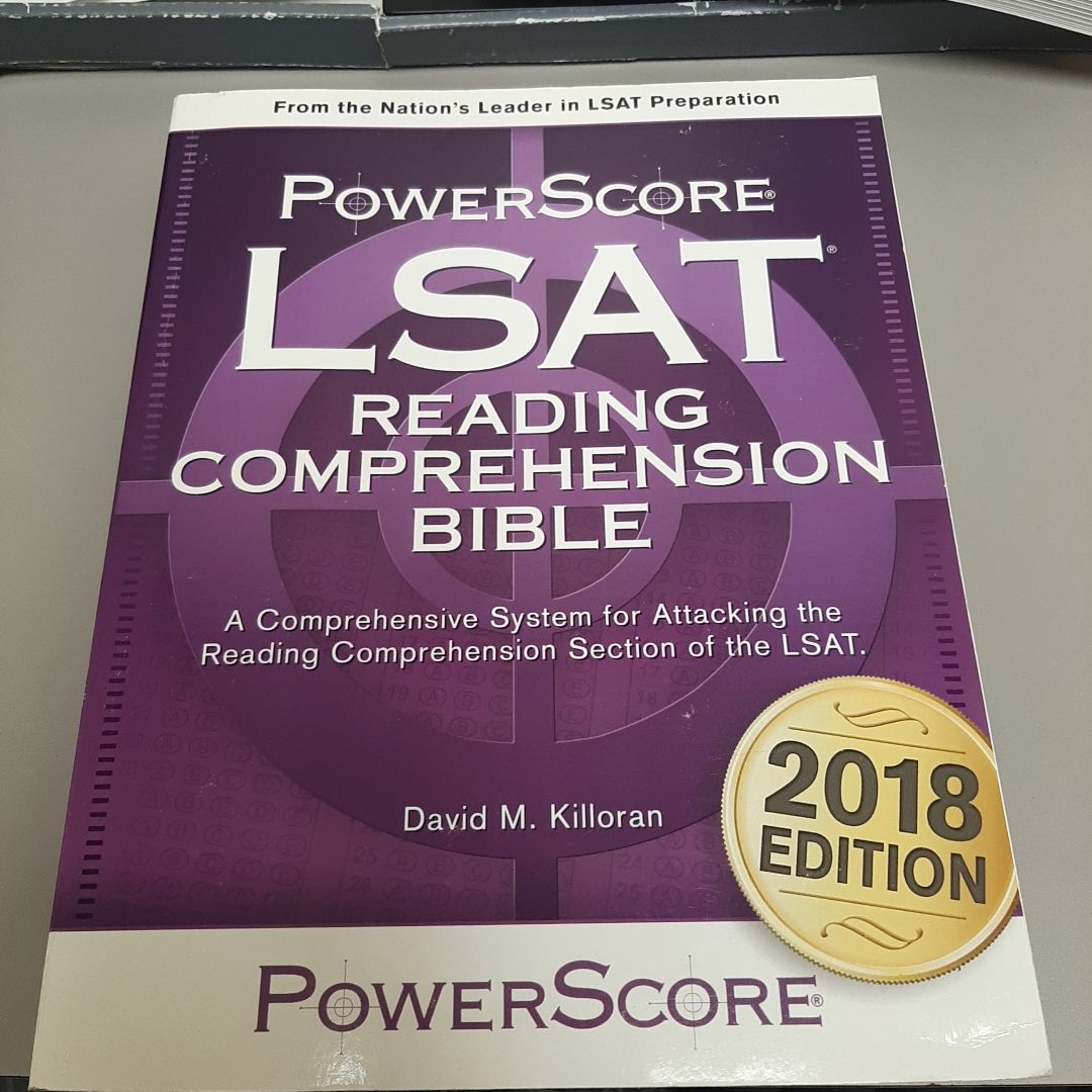 LSAT Reading Comprehension Bible by David M. Killoran - Pricing Data
