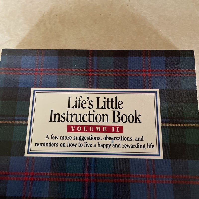 Life's Little Instruction Book by H. Jackson Brown, Hardcover | Pangobooks