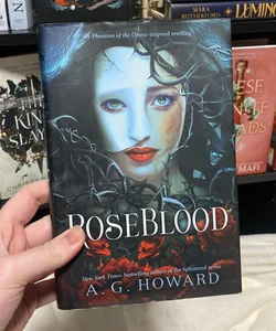 RoseBlood with painted edges