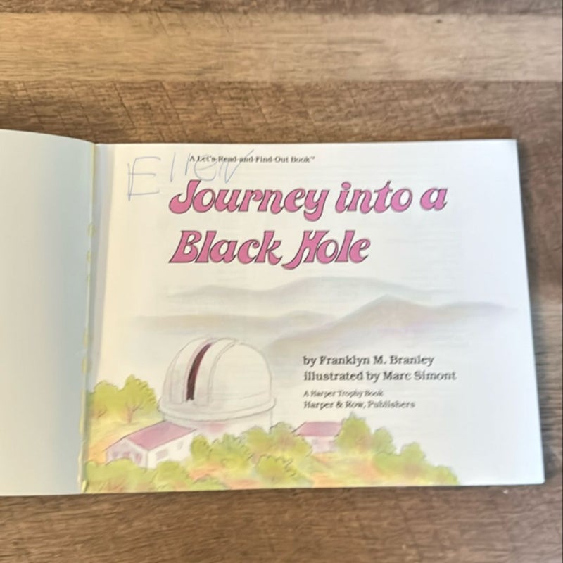 Journey into a Black Hole