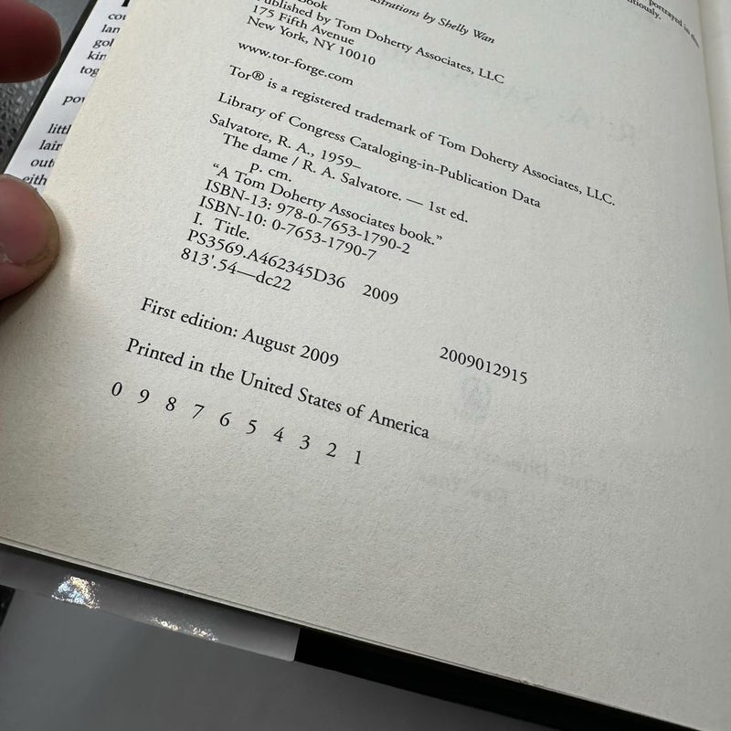 The Dame (1st Ed 1st print)
