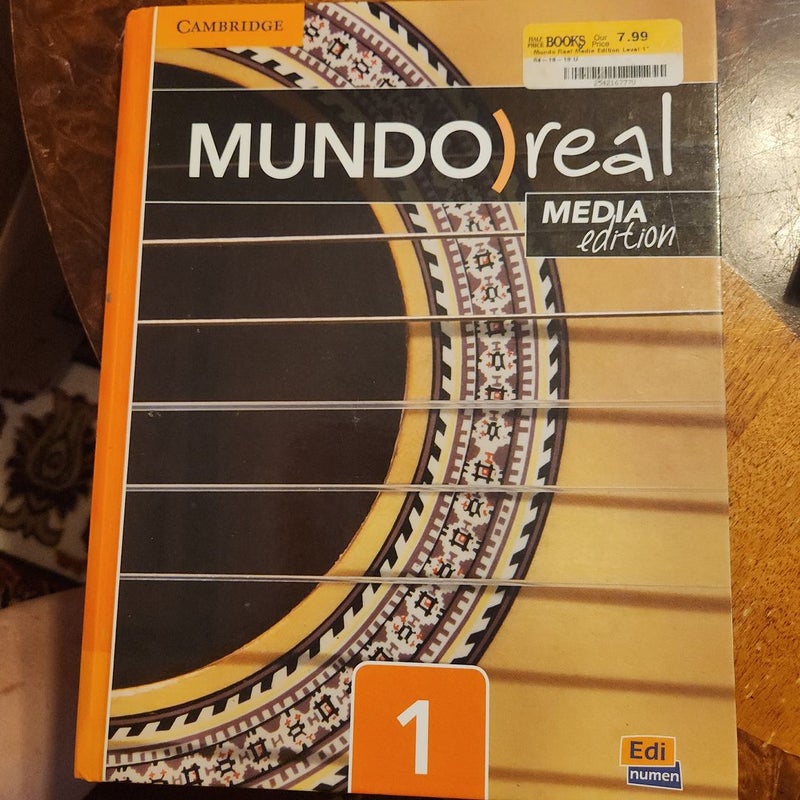 Mundo Real Media Edition Level 1 Student's Book Plus 1-Year ELEteca Access