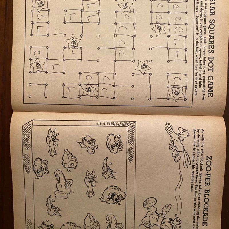 Mickey Mouse’s Greatest Games Activty Book 