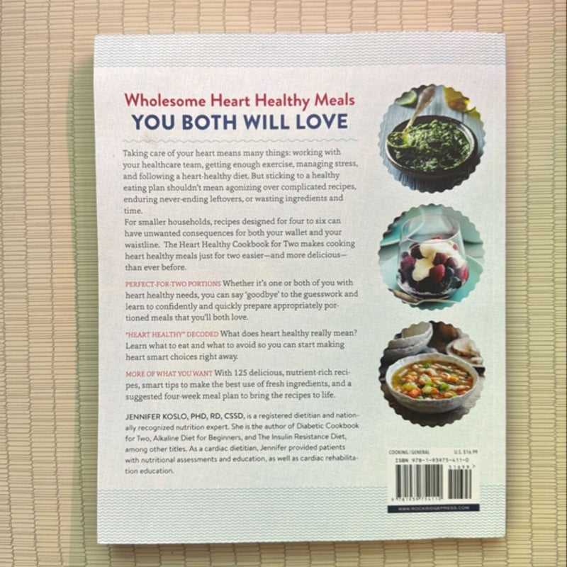 The Heart Healthy Cookbook for Two