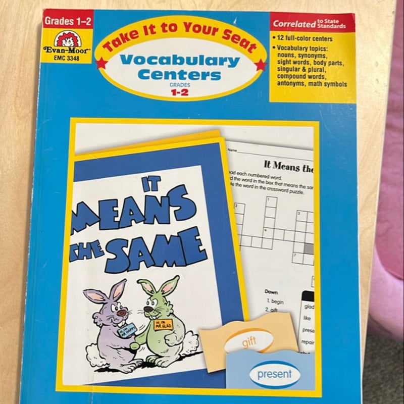 Vocabulary Centers, Grades 1-2